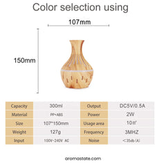 Air Humidifier (FLASK SHAPE) with    2 free fragrances | Aroma Diffuser